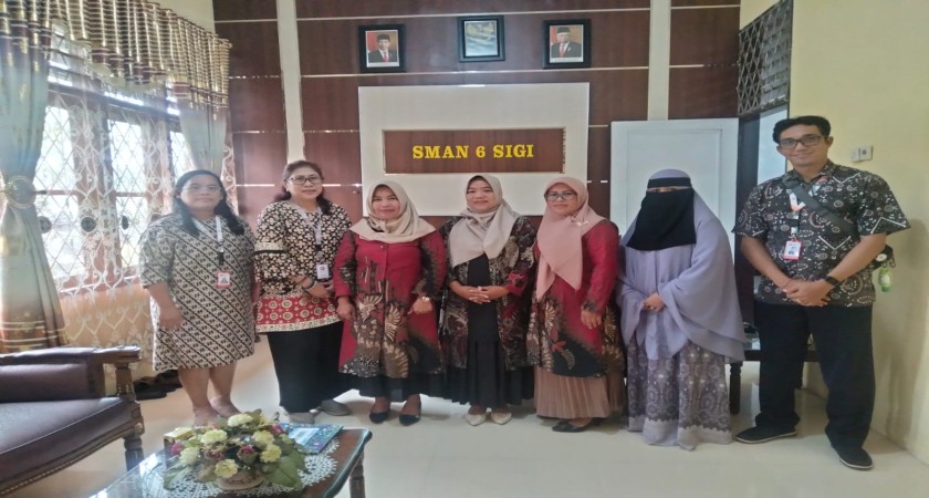 Kunjungan BRIN dalam Kegiatan Survei Kesehatan Anak Sekolah (GSHS) 2023 di SMA Negeri 6 Sigi