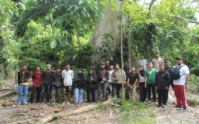 Restocking Anggrek di Hutan Purba Ranjuri pada Hari Lingkungan Hidup Sedunia 2024